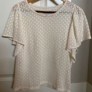 Madewell Off White Top